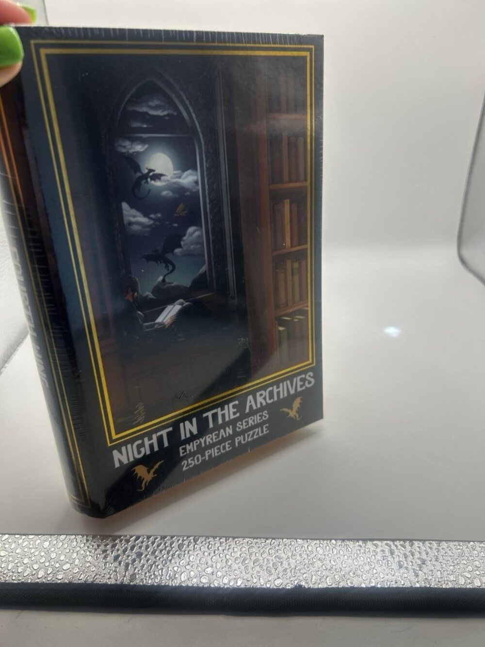 New sealed Night in the ARchives Imperial series 250 piece puzzle in a book gift